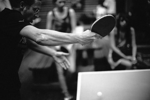 table tennis masterclass at Bounce